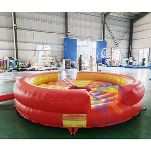 Colchoneta Hinchable Personalizada para <span class=keywords><strong>Toro</strong></span> Mecánico de Rodeo, Máquina Hinchable de Toros para Exteriores - Product Image 2