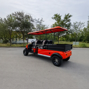 Voiturette <span class=keywords><strong>de</strong></span> golf utilitaire 4 places en gros avec moteur AC 4KW et pare-brise pour sites <span class=keywords><strong>de</strong></span> mariage OEM ODM - Product Image 5