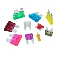 Fusible Automotriz Littelfuse, Fusible Automotriz Mediano de 32 V, 1 A, 2 A, 3 A, 4 A, 5 A, 7,5 A, 10 A, 15 A, 20 A, 25 A, 30 A, 35 A, 40 A, Kit de Inserciones de Tubo para Fusibles de Automóvil Littelfuse
