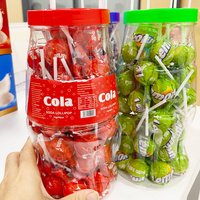 Soda smaak lolly's 21g 50 stuks per pot gemengde fruit harde snoepjes casual snack groothandel zoete snack