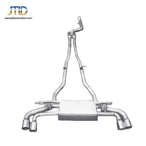 JTLD Sistem Mesin Mobil Kualitas Tinggi Gaya Baru 304 Knalpot Catback untuk BMW G30 540 - Product Image 6