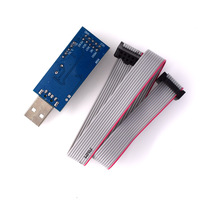 51 MCU Download Cable Avr USBasp Download USB ISP Programming Burner with Cable