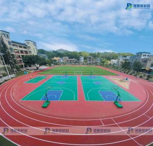 INOLP Suelo deportivo antifatiga 35% Energy Return Full PU Running Track para prevención de lesiones - Product Image 3