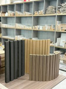 लक्जरी आधुनिक ध्वनिक नमी प्रमाण Hdf <span class=keywords><strong>mdf</strong></span> चिकनी सतह सजावटी दीवार पैनलों आसान स्थापना 5 साल की वारंटी अनुकूलित - Product Image 2