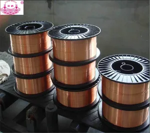 Çin fabrika doğrudan satış gasless aws er70s-6 mig kaynak teli 0.8mm 15kg kaynak teli