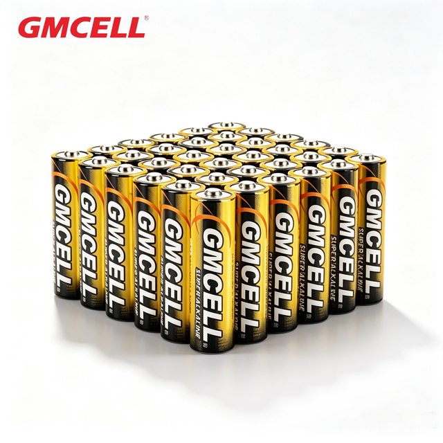 Primary Battery Hibar Cylindrical Long Shelf Life OEM Super Alkaline AA LR6 Battery 1.5V for Home Appliances Toys