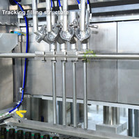 Machine de remplissage automatique de liquides et de pâtes ZXSMART à 4 buses avec suivi synchronisé pour savon liquide, détergent, gel douche, crème