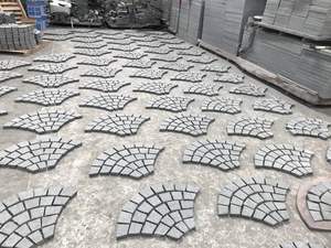 Nuovo G654 Granito Pavimentazione di Pietra del Ciottolo Sulla Maglia, Ciottoli Maglia - Product Image 2