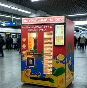Distributeur automatique de jus de fruits frais, machine à jus d'orange et de pomme pour centre commercial, aéroport - Product Image 3