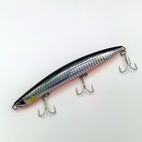 Leurre de pêche en eau salée Raylor Wholesale 140mm 40g, leurre coulant de grande taille pour pêche rapide, leurre crayon avec hameçon