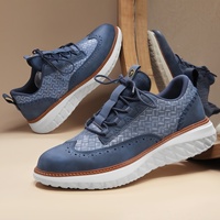 Mocassins de sport décontractés pour hommes, respirants, grande taille, légers, tendance, couleur unie, antidérapants, chaussures de sport