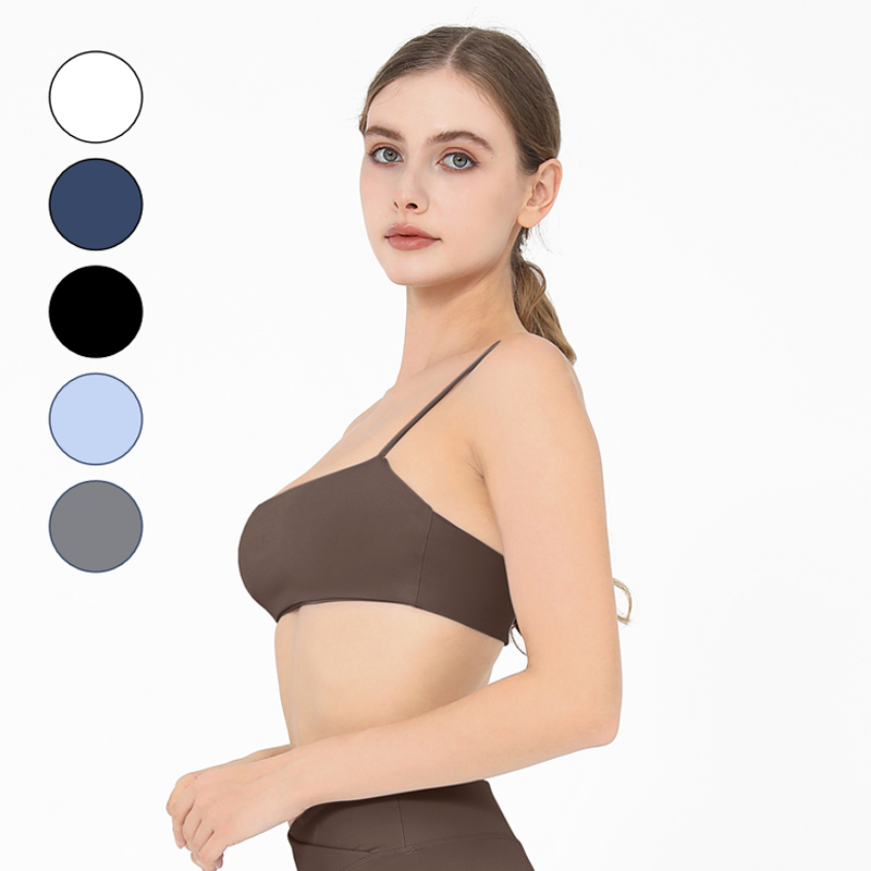 Wholesale Fitness Yoga Bra Women Breathable Gym Sports Sexy Tops Push-up Female High Elastic Workout Underwear With Padded