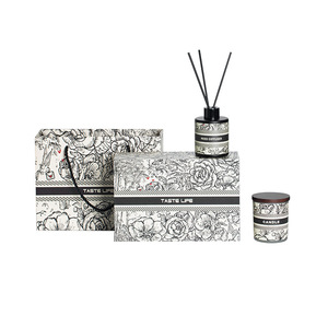 <span class=keywords><strong>BYME</strong></span> Bai Mi - Juego de Velas Aromáticas de Cera de Soja sin Humo con Ilustraciones, en Forma de Copa, Regalo para el Día Internacional de la Mujer - Product Image 1