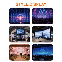 Écran LED d'intérieur AIRD 2.604, mur vidéo 500x500mm, affichage LED de location, affichage LED couleur pleine, panneaux d'affichage LED étanches