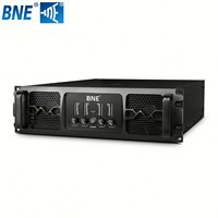 Amplificateur de puissance professionnel 4 canaux 3U 4*1500W Classe H, idéal pour la scène, le karaoké et l'audio stéréo - Vente Flash