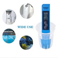 Stylo de test de qualité de l'eau 3-en-1 avec rétroéclairage (TDS, EC, Température) – Testeur EC portable pour eau potable et aquarium
