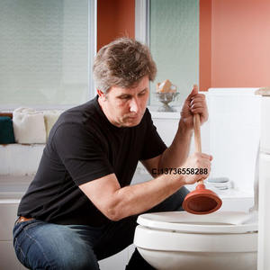 Hq2212 6 "Tpr Materiaal Duurzaam Sterk Hout Plunjer In Rood <span class=keywords><strong>Toilet</strong></span> <span class=keywords><strong>Sucker</strong></span> - Product Image 3