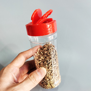 8 oz rõ ràng lọ gia vị nhựa thảo mộc muối hạt tiêu Shaker rắc Container có nắp đậy BBQ chà nhà bếp sử dụng bán buôn - Product Image 6