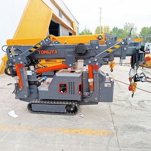 2025 nouveau <span class=keywords><strong>design</strong></span> mini grue araignée de levage 1.2t 2t 3t nouveaux produits mini grue araignée rampante Le nouvel élévateur d'araignée robuste - Product Image 5
