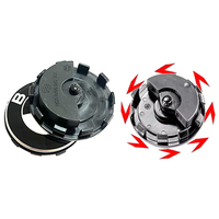56mm 68mm untuk Tutup Tengah Roda Mobil Floating Center Cap BMW E46 E39 E38 E90 E60 X1 X3 X5 X6 M1 M2 M3 M4 M5 Logo 50th Anniversary
