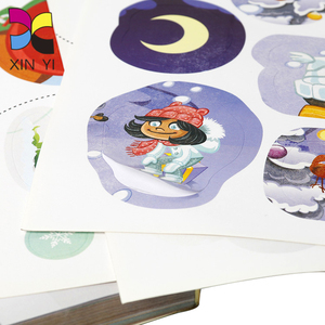 Custom <strong>Christmas</strong> Kids Sticker <strong>Activity</strong> <strong>Book</strong> Perfect Binding Adhesive Stickers Eco Paper Toddler Educational Holiday Game <strong>Book</strong> - Product Image 1