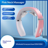 Masseur cervical électrique Gleamwell, instrument de physiothérapie à domicile, modèle P3, réglage multi-niveaux, modes multiples