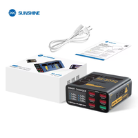 Chargeur intelligent USB 6 ports SUSNHINE SS-304Q pour téléphone, tablette, montre