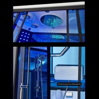 Prix Usine Cabine de Douche Complète Autonome avec Massage Balnéo, Hammam et Bain de Vapeur