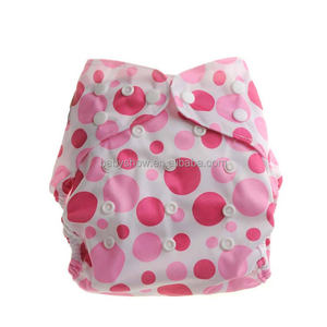 Venta caliente pañales para bebés/pañales de China lavable al por mayor volante infantil PUL dibujos animados impreso cubierta de pañal de tela - Product Image 4