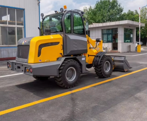 รถตัก CS915ขนาดเล็กปลายด้านหน้าพร้อมระบบไฮดรอลิกความเร็วรอการรับรอง CE ทำงานที่ราบรื่น - Product Image 4