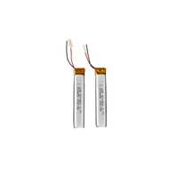 Usine en gros personnalisé Dimension 501050 230mah 3.7v batterie au lithium polymère rechargeable