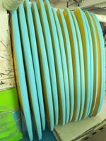 Sac de planche de surf en mousse EVA EPS haute densité, imperméable, IXPE, dessus souple, laminage à chaud, logo personnalisable, accessoire pour sports nautiques