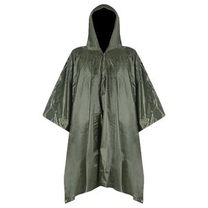 DFP01 Poncho Impermeable para Camping y Tiendas de Campaña con Protección Solar en Verde Oliva, Caqui y Negro Camuflaje - Product Image 5