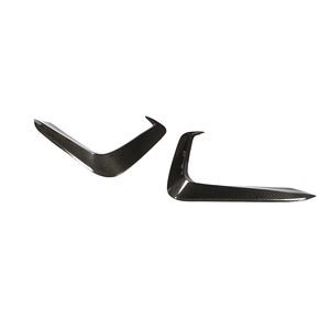 Alette Frontali in Fibra di Carbonio per Paraurti Anteriore S5, Canard per Audi S5 B9 <span class=keywords><strong>A5</strong></span> Sline 2017 2018 <span class=keywords><strong>2019</strong></span> - Product Image 3