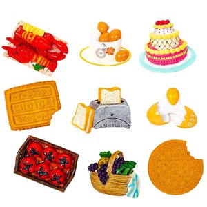 Imán <span class=keywords><strong>de</strong></span> Resina para Refrigerador, Recuerdo Turístico <span class=keywords><strong>de</strong></span> <span class=keywords><strong>Copenhague</strong></span>, Ecológico, Magnético y Resistente, Miniatura <span class=keywords><strong>de</strong></span> Comida, Personalizable, Venta al Por Mayor - Product Image 5