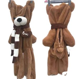 Großhandel <span class=keywords><strong>3</strong></span> Farben Verschiedene Größen Ungefüllte PP-Baumwolle Riesiger Teddybär-Plüsch ohne Füllung Plüschtier-Hersteller - Product Image 1