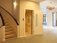 Lift Rumah Bersertifikasi UL untuk Penyandang Disabilitas 2-4 Lantai Desain Kontemporer untuk Penggunaan di Villa dan Apartemen
