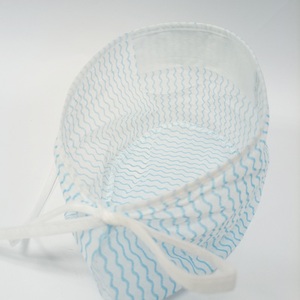 <span class=keywords><strong>Gorro</strong></span> Quirúrgico Médico Desechable de Spunlace Suave No Tejido con Almohadilla Absorbente Interna, con Elástico o con Lazos, <span class=keywords><strong>Precio</strong></span> al por Mayor de Fábrica - Product Image 2