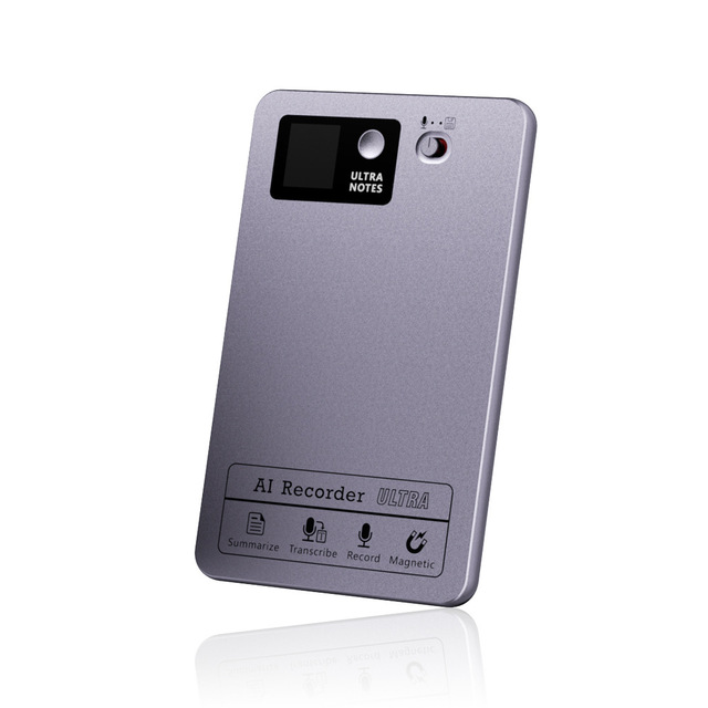 Magnetic Metal Voice Recorder Pen Chatgpt4 AI Real-Time Transcription Translation MP3 Format Multi-Language Support Meeting Use