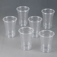 Offre Spéciale – Gobelets rectangulaires jetables en PP transparent de 1000 ml à paroi simple, qualité alimentaire, avec impression de logo personnalisé pour les boutiques de donuts