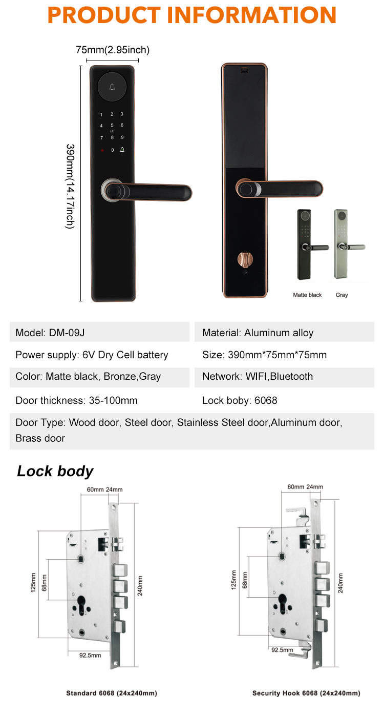 smart lock door europe
