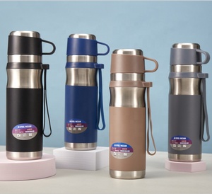 Premium Insulated 316 Stainless Steel 18/10 Vacuum Thermo <b>Flasks</b> With Cup Ready To Ship Tea Infuser - Product Image 5