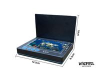Caméra de pêche sous-marine portable anti-accrochage avec sonde intégrée en silicone, détecteur de poissons, écran UHD de 4,3 pouces, ligne de 50 m, IP68, 6000 mAh