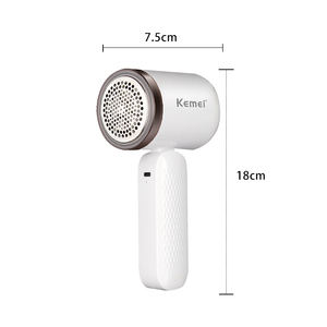 Kemei KM-159 électrique anti-peluches <span class=keywords><strong>tondeuse</strong></span> universelle USB vêtements Fuzz Pellet Charge tissu rasoir enlève - Product Image 5