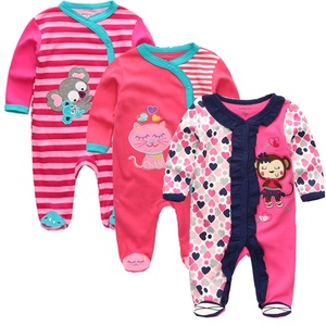 Ropa de Bebé de Algodón Orgánico GOTS, Diseño Personalizado, Conjuntos de Mameluco de Manga Larga <span class=keywords><strong>para</strong></span> Bebé, Temporada de Primavera, Muestras <span class=keywords><strong>Gratis</strong></span> - Product Image 5