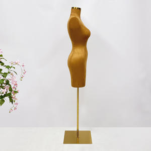 Maniquí Femenino con Pinzas, Recubierto de Tela, Busto Grande, Parte Superior del Cuerpo, <span class=keywords><strong>para</strong></span> Exhibición en <span class=keywords><strong>Escaparates</strong></span>, Maniquí de Modista, Tienda, Cadera Grande, Mujer - Product Image 2
