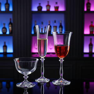 Copas <span class=keywords><strong>de</strong></span> Champán <span class=keywords><strong>de</strong></span> Cristal <span class=keywords><strong>de</strong></span> Diseño Único <span class=keywords><strong>de</strong></span> Alta Gama, Elegantes Copas <span class=keywords><strong>de</strong></span> Vino para Bodas, Celebraciones, Bares y Hoteles - Product Image 5