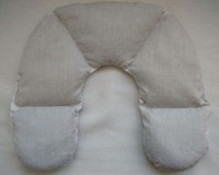 Coussin chauffant pour micro-ondes en perles d'argile chauffantes d'aromathérapie pour le cou et les épaules