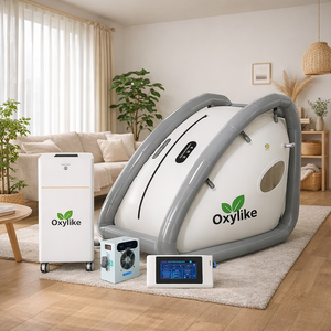 ห้องปรับความดันบรรยากาศแบบนั่ง Oxylike OLS-S4 1.5ATA รุ่นปี 2027 พร้อมโครงสร้างแบบนิ่มและระบบพองลมเพื่อการดูแลสุขภาพที่บ้าน - Product Image 1