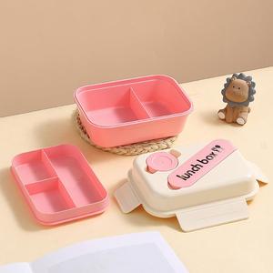 Lonchera Bento <span class=keywords><strong>de</strong></span> Doble Nivel y Gran Capacidad (1L) para Niños, a Prueba <span class=keywords><strong>de</strong></span> Fugas, Apta para Microondas, con Contenedores para la Escuela - Product Image 2